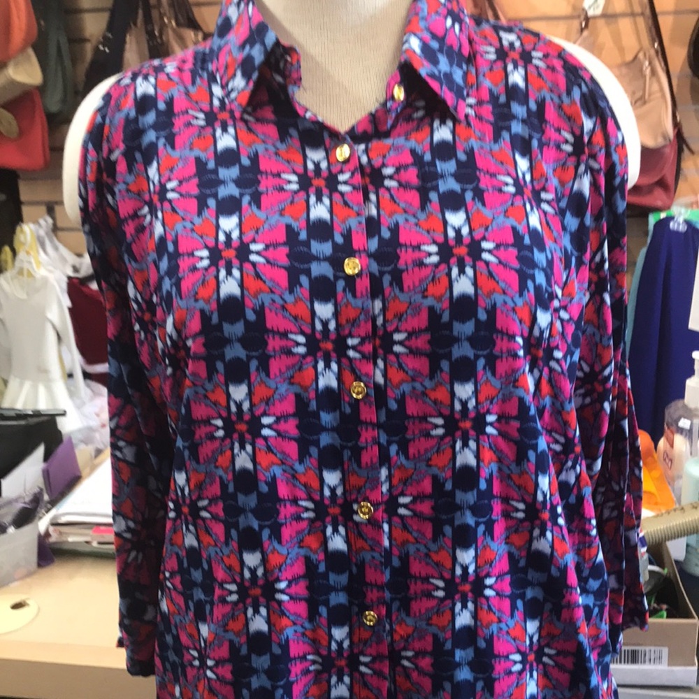 All for color multicolored beautiful top